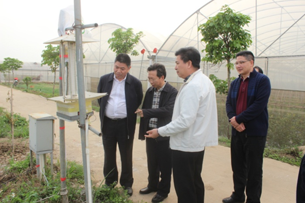 海市海洋农业和水务局副局长严锦谦到珠海台创园指导安全生产工作